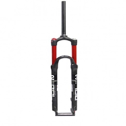 HCJGZ Tenedores de bicicleta de montaña HCJGZ Horquilla De Suspensión De Bicicleta, Horquilla Delantera 26 Pulgadas 27, 5 Pulgadas 29 Pulgadas Suspensión De Doble Cámara Horquilla De Aire Buje De Aleación De Aluminio Horquilla De Suspensión