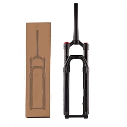 HCJGZ Tenedores de bicicleta de montaña HCJGZ Horquilla De Suspensión Neumática MTB De 15 × 100 Mm, Ajuste De Rebote De 27, 5 / 29"Horquilla De Bicicleta De Montaña Fabricada En Aleación De Magnesio