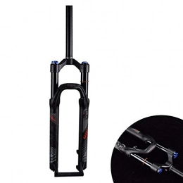 HEWXWX Repuesta HEWXWX SuspensiN Delantera De La Bici Forks, Tubo Recto 28.6 Mm De Recorrido 120 Mm Manual / Bloqueo Horquillas MTB, Amortiguador De Gas Ultraligero para Ciclismo En Bicicleta, Black-27.5inch