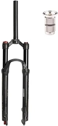 LIRONGXILY Repuesta Horquilla de Bicicleta MTB Bicicleta de bicicleta Bicicleta de montaña 26 27.5 29 pulgadas Tenedor de suspensión, aleación de magnesio MTB Air Horquillas, con tapón de expansión, accesorios de bicicle