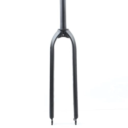 NaHaia Tenedores de bicicleta de montaña Horquilla delantera para bicicleta de montaña, aleación de aluminio completa, freno de disco rígido de 26 / 27, 5 / 29 ", horquilla para MTB, tubo cónico sin rosca de 28, 6mm, horquilla ultraligera para MT