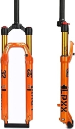 JKAVMPPT Tenedores de bicicleta de montaña Horquilla neumática de suspensión MTB, horquilla de suspensión delantera de bicicleta de montaña de 26 / 27, 5 / 29 pulgadas, horquillas amortiguadoras de bicicleta, ajuste de rebote ( Size : 27.5inch )