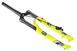 HSQMA Tenedores de bicicleta de montaña HSQMA Horquilla De Suspensión para Bicicleta De Montaña 26 / 27.5 / 29 Pulgadas MTB Air Fork Travel 115mm 1-1 / 8 1-1 / 2 Bicycle Front Fork Disc Brake QR 9mm (Color : Tapered Remote, Size : 29'')
