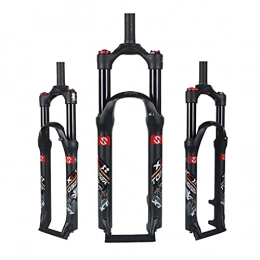 JINMEI Tenedores de bicicleta de montaña JINMEI Suspensión De Horquilla De Suspensión para Bicicleta De Montaña De 29 Pulgadas, Tubo Recto De 1-1 / 8", Recorrido De La Horquilla del Amortiguador De Presión De Aire De 120 Mm