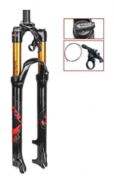 JKFZD Tenedores de bicicleta de montaña JKFZD MTB Tenedor Frontal 26, 27.5, 29 Pulgadas Bicicleta de Montaa Bicicleta Amortiguador 100mm (Size : 26 Inch)