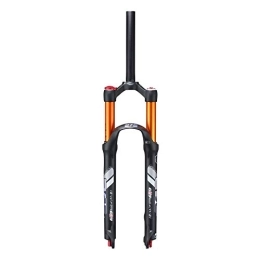 LYYCX Tenedores de bicicleta de montaña LYYCX Horquillas de Suspensión 26 / 27.5 Pulgadas Bicicleta de Montaña Aire Frontal Horquilla, Aleación Ligera 120mm Viaje 1-1 / 8"- Negro (Size : 26 Inches)