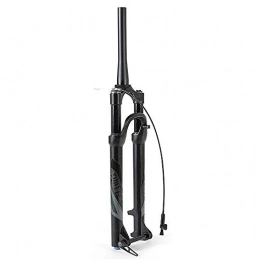 MDZZ Tenedores de bicicleta de montaña MDZZ Mountain Bike Bicycle Fork 27.5"29" MTB Control Remoto Ajustable Presin de Aire Amortiguador Freno de Disco (Color : Grey, Size : 27.5in)