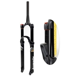 NESLIN Tenedores de bicicleta de montaña NESLIN Horquilla para Bicicleta De Montaña, con Sistema De Amortiguación Ajustable, Adecuada para Bicicleta De Montaña / XC / ATV, 26 Inch-Tapered Manual Lockout