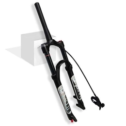 NESLIN Tenedores de bicicleta de montaña NESLIN Horquilla para Bicicleta De Montaña, con Sistema De Amortiguación Ajustable, Adecuada para Bicicleta De Montaña / XC / ATV, 26 Inch-Tapered Remote Lock out