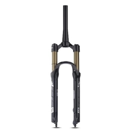 NESLIN Tenedores de bicicleta de montaña NESLIN Horquilla para Bicicleta De Montaña, con Sistema De Amortiguación Ajustable, Adecuada para Bicicleta De Montaña / XC / ATV, 27.5IN-Tapered-Manual-Gold