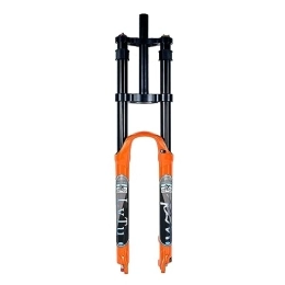 NESLIN Tenedores de bicicleta de montaña NESLIN Horquilla para Bicicleta De Montaña, con Sistema De Amortiguación Ajustable, Adecuada para Bicicleta De Montaña / XC / ATV, 29 Inch-Orange