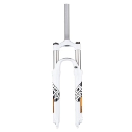 NESLIN Repuesta NESLIN Horquilla para Bicicleta De Montaña, con Sistema De Amortiguación Ajustable, Adecuada para Bicicleta De Montaña / XC / ATV, 29IN-Blanc Orange