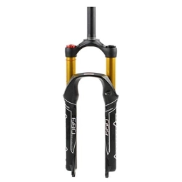 NESLIN Tenedores de bicicleta de montaña NESLIN Horquilla para Bicicleta De Montaña, con Sistema De Amortiguación Ajustable, Adecuada para Bicicleta De Montaña / XC / ATV, A-straight-26in