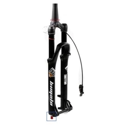 NESLIN Tenedores de bicicleta de montaña NESLIN Horquilla para Bicicleta De Montaña, con Sistema De Amortiguación Ajustable, Adecuada para Bicicleta De Montaña / XC / ATV, Black Wire control-26