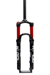 NESLIN Tenedores de bicicleta de montaña NESLIN Horquilla para Bicicleta De Montaña, con Sistema De Amortiguación Ajustable, Adecuada para Bicicleta De Montaña / XC / ATV, Red-27.5in
