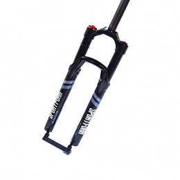 QDY Tenedores de bicicleta de montaña QDY-Horquilla de Suspensión para Bicicleta MTB 26 / 27.5 Pulgadas, Horquilla Delantera Recta, Bloqueo Manual, 26in