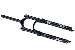 QHYXT Repuesta QHYXT Horquillas de suspensión neumática para Bicicleta de montaña 26 / 27.5 / 29 '' Amortiguador de Aire con Recorrido de amortiguación 120 mm 1-1 / 2 1-1 / 8 Horquilla MTB Freno de Disco Ho