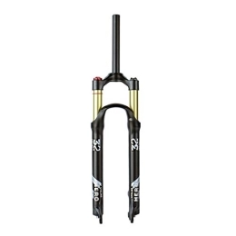 QXFJ Tenedores de bicicleta de montaña QXFJ 26 / 27.5 / 29 Pulgadas MTB Horquilla, Horquilla De Aire De AleacióN De Magnesio / Freno De Disco De 160 Mm / Tubo Recto De 1-1 / 8"28.6 * 220 Mm / Carrera 100 Mm / Apertura 100 Mm