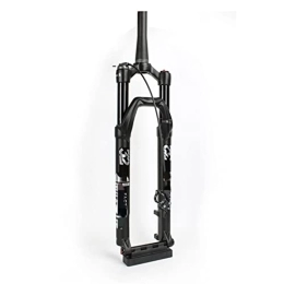 SMANNI Tenedores de bicicleta de montaña SMANNI Horquilla delantera de bicicleta de montaña de 27, 5 y 29 pulgadas BOOST 110*15mm eje pasante cónico MTB horquilla de suspensión neumática con ajuste de rebote de amortiguación ( Color : 29 Remo