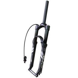 TYXTYX Tenedores de bicicleta de montaña TYXTYX Horquilla de suspensión de Bicicleta 26 27, 5 Pulgadas Aleación de Aluminio MTB Ciclismo de Descenso Amortiguación Ajustable Amortiguador Recorrido: 120 mm