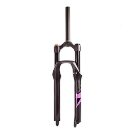 TYXTYX Tenedores de bicicleta de montaña TYXTYX Horquilla de suspensión de Bicicleta MTB de 26"27.5" 29", Horquilla Delantera de Bicicleta de aleación de magnesio Recorrido: 120 mm - Negro