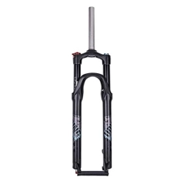 TYXTYX Tenedores de bicicleta de montaña TYXTYX Horquilla de suspensión para Bicicleta MTB de 29", aleación de magnesio 1-1 / 8" Recorrido: Horquilla Delantera neumática de 120 mm - Negro