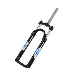 Waui Tenedores de bicicleta de montaña Waui 27.5"Bicicleta de montaña Tenedor de Aire Presin de Aire Amortiguador Aleacin de Aluminio Control de Freno de Disco de MTB Ajustable Bloqueable (Color : Blue)