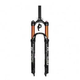 WSJ Tenedores de bicicleta de montaña WSJ - Horquilla de suspensión para Bicicleta de montaña, 26"y 27.5 Accesorios de Bicicleta con Amortiguador neumático de aleación de magnesio