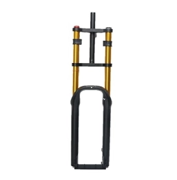 Wzrx7 - shop Montaña Bicicleta Suspensión Forks Suspension Air Fork 26 * 4.0 Tenedor de Grasa 13 5mm Abra la amortiguación del Engranaje Ajustable