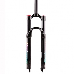 XYSQ Tenedores de bicicleta de montaña XYSQ 26 / 27, 5 / 29 Pulgadas Horquilla Suspension MTB Recorrido De 100 Mm Freno De Disco QR De 9 Mm Control De Hombro Aleación De Magnesio (Size : 29 Inch)