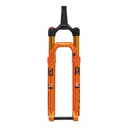 XYSQ Tenedores de bicicleta de montaña XYSQ Horquilla Suspension MTB 27, 5 / 29 Pulgadas Eje De Barril De Amortiguación Bloqueable Recorrido 140 Mm Freno De Disco (Color : Orange, Size : 29 Inch)
