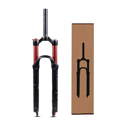 YQQQQ Tenedores de bicicleta de montaña YQQQQ Horquilla de Aire para Bicicleta MTB 26 Pulgadas 27, 5, Horquillas de Amortiguador de Montaña de Tubo Recto de 1-1 / 8 Pulgadas de 120 mm para Ciclismo XC / Am / FR (Color : B, Size : 26inch)
