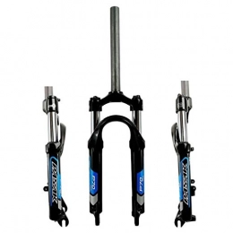 ZCXBHD Tenedores de bicicleta de montaña ZCXBHD Choque Bicicleta de montaña absorbedor Tenedor / Duro y Bloqueo Ajustable Suave 20"Plegable Freno de Disco / Bicicleta de pequeño diámetro de la Rueda (Color : Blue, Size : 20 Inch)