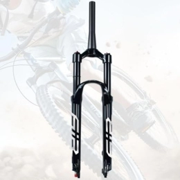 ZECHAO Tenedores de bicicleta de montaña ZECHAO Horquilla Delantera con Suspensión Neumática 26 / 27, 5 / 29 Pulgadas, Aleación Aluminio, Eje 9mm Freno Disco Amortiguador Bicicleta Ajuste Rebote Horquillas Bicicleta Montaña (Color : Tapered Manua