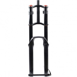 ZNDD Tenedores de bicicleta de montaña ZNDD Es Decir, Horquilla De Bicicleta 26 27, 5 29 Pulgadas MTB Horquilla De Suspensión De Bicicleta Eje Pasante Ultraligero 15 Mm De Recorrido 135 Mm