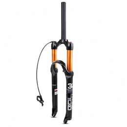 ZTGL Tenedores de bicicleta de montaña ZTGL Horquilla de Suspensión de Bicicleta de Montaña Tenedor, Amortiguación Ajustable Frenos de Disco, Straight Tube / Remote, 26