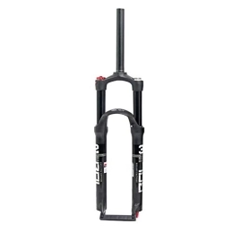 Zyy Tenedores de bicicleta de montaña zyy Bicicleta Montaña Suspensión Delantera, 26 MTB Horquilla De Suspensión Aleación Aluminio Freno Disco Ajuste Viajar 100mm Negro (Color : A, Size : 27.5inch)