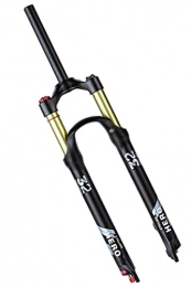 AWJ Mountain Bike Fork 26 / 27.5 / 29'' Disc Brake Bicycle Front Fork Air Shock Absorber Travel 115mm with Damping 1-1 / 2 1-1 / 8 Bike Suspension Forks QR 9mm MTB Air Suspension Fork 1700g