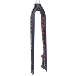 SJHFG Mountain Bike Fork 26 / 27.5 / 29 In Mountain Bike Hard Fork, Aluminum Alloy Brake Disc Super Light Fork Fork Bicycle Accessories (Size : 27.5inch)