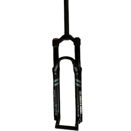 Generic Mountain Bike Fork 26 / 27.5 / 29 Inch Magnesium Alloy Mountain Bike Fork Rebound Adjustment, Air Supension Front Fork 100mm Travel, 9mm Axle, Disc Brake, Manual Lockout, 29inch
