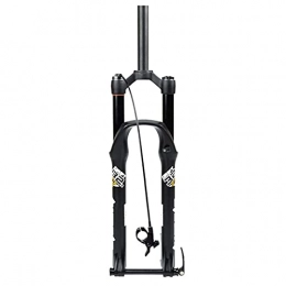 AWJ Mountain Bike Fork 26 27.5 29 Inch Mountain Bike Fork DH Fork Air Fork Bicycle Suspension Fork Straight 1-1 / 8" Travel 135mm MTB Fork Disc Brake Fork Thru Axle 15mm Damping Adjustment RL