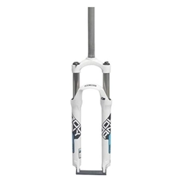 TYXTYX Mountain Bike Fork 26" 27.5" 29" Mountain Bike Suspension Fork Alloy Mechanical Spring 1-1 / 8" Travel 100mm - White