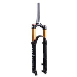 Generic Mountain Bike Fork 26 / 27.5 / 29 Mountain Bike Suspension Forks 1-1 / 8 1-1 / 2 MTB Air Fork Disc Brake 100mm Travel QR 9mm Bicycle Front Fork Ultralight 1650G (Color : 1-1 / 2 HL, Size : 26) (1 1 / 2 Rl)