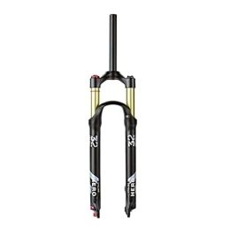 SuIcra Mountain Bike Fork 26 / 27.5 / 29 Travel 140mm MTB Air Suspension Fork Rebound Adjust 1-1 / 8 Straight Tube QR 9mm Manual / Remote Lockout XC AM Ultralight Mountain Bike Front Fork (Color : Manual, Size : 26 inch)