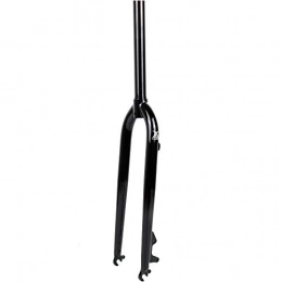 FHGH Mountain Bike Fork 26 / 27.5 Inch Mountain Bike Front Fork, Bicycle Front Fork Chrome-Molybdenum Steel Fork / Open Gear 100mm / Mountain Hard Fork / Straight Pipe Length 260mm / Gloss Appearance