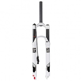 TYXTYX Mountain Bike Fork 26 Inch 27.5 ”29 ER MTB Suspension Forks, Aluminum Alloy 1-1 / 8" Straight Tube Bicycle Downhill Steerer Travel 140mm Fork