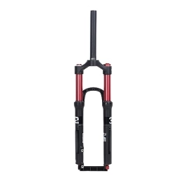 Aatraay Mountain Bike Fork 26in Mountain Bike Air Suspension Fork Shock Absorber Straight Tube Manual Lockout Silent Ride Road Bike Front Fork