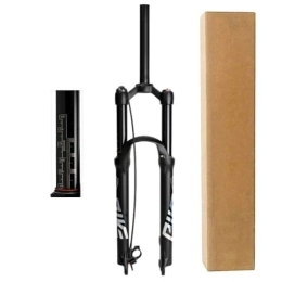 DYSY Spares 27 29 Inch MTB Bike Suspension Fork, 140mm Aluminum Alloy 1-1 / 8" Straight Tube Steerer Mountain Bicycle Forks PM Disc Brake 100mm (Color : B, Size : 29 inch)