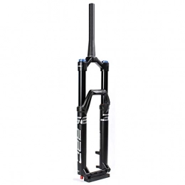 TYXTYX Mountain Bike Fork 27.5 29 inch MTB Downhill Forks Air Suspension Travel 160mm, Disc Brake, Thru Axle 15x110mm, for DH Mountain Bike Black