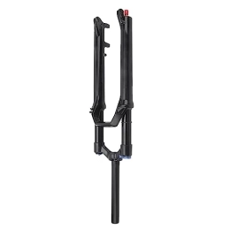 Socobeta Mountain Bike Fork 27.5 Inch Mountain Bike Aluminum Alloy Front Fork, Manual Lockout, Straight Tube, Inverted Suspension, Rebound Adjustment for Shock Mitigation